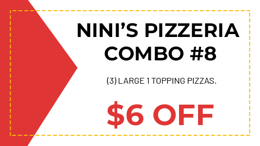 Nini's Pizzeria Combo #8